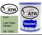 Preview: Ford, Light Sage Metallic, 4B / 5932: 1L Lackdose, von ATW Autoteile West.